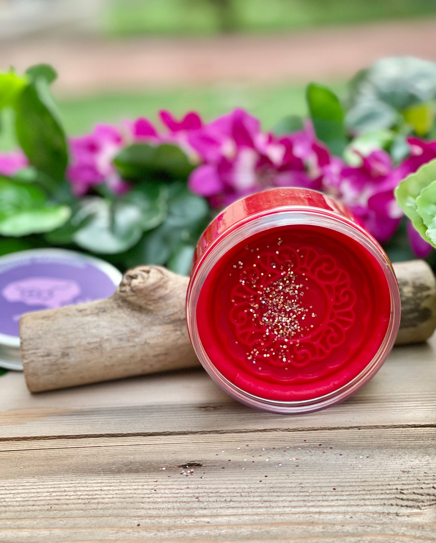 Red Natural Playdough