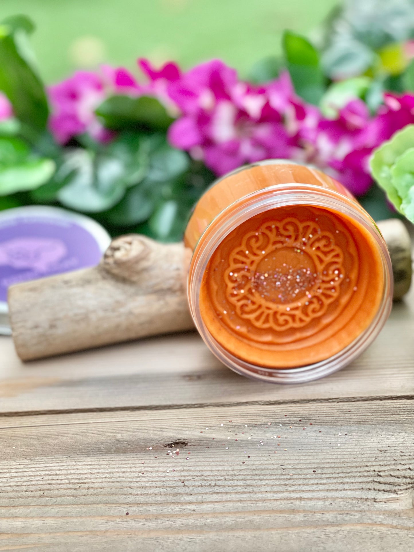Orange Natural Playdough