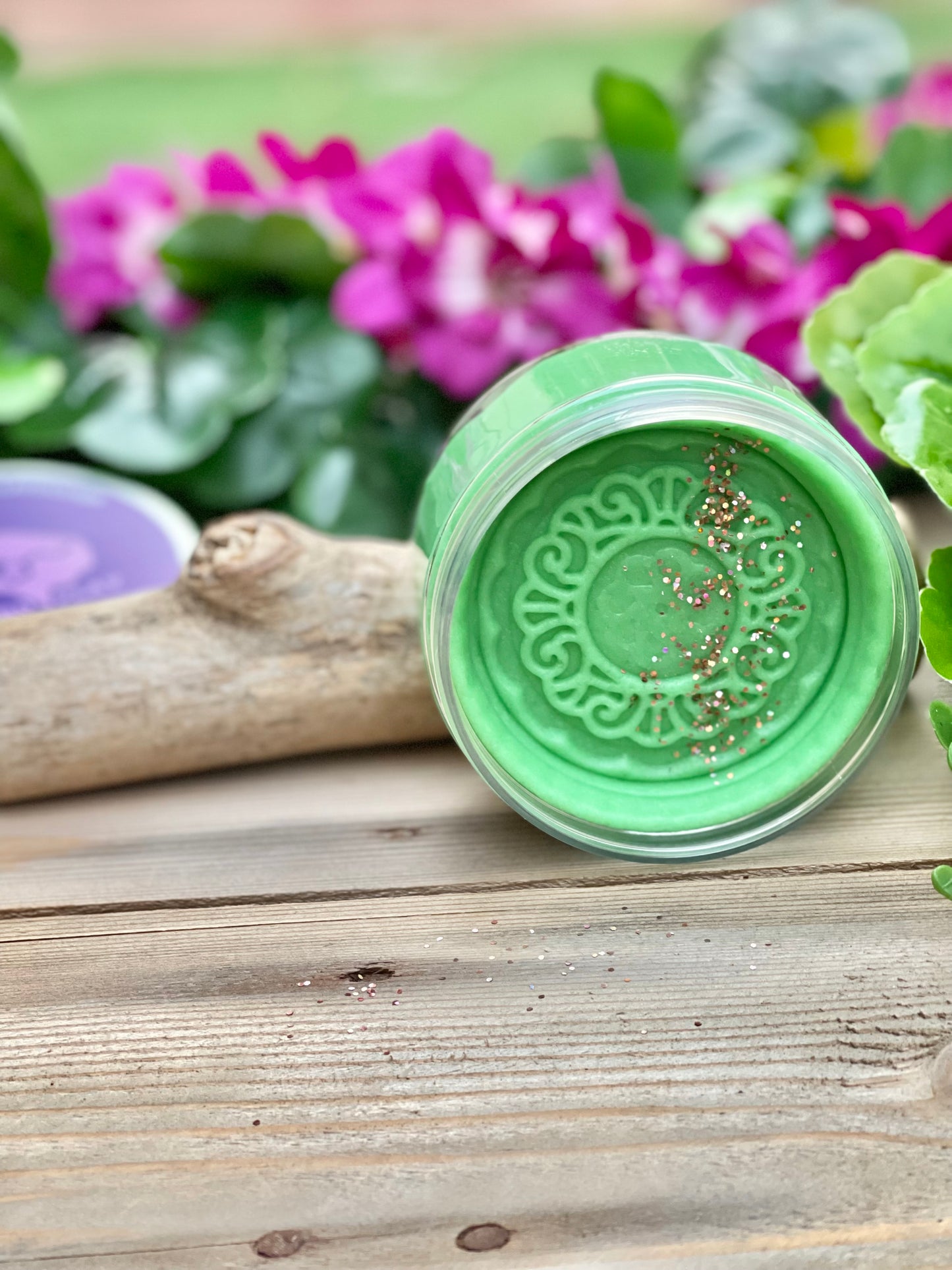 Green Natural Playdough