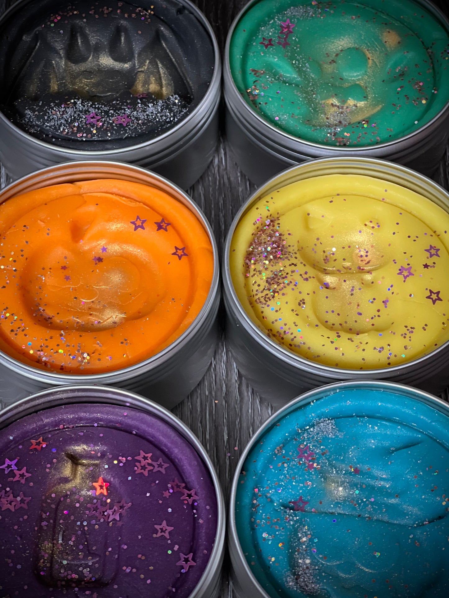 Halloween themed playdough