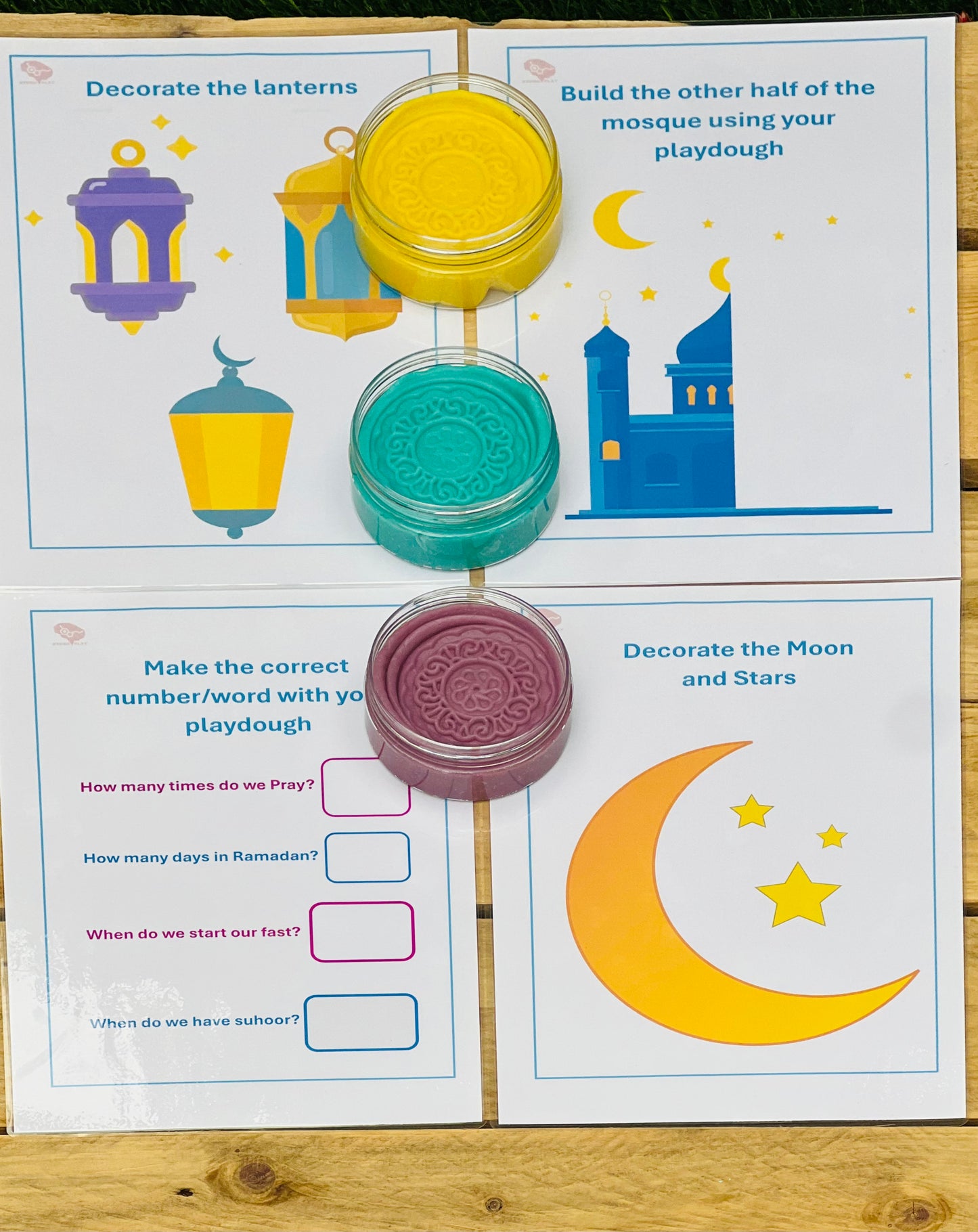 Ramadan playdough kit