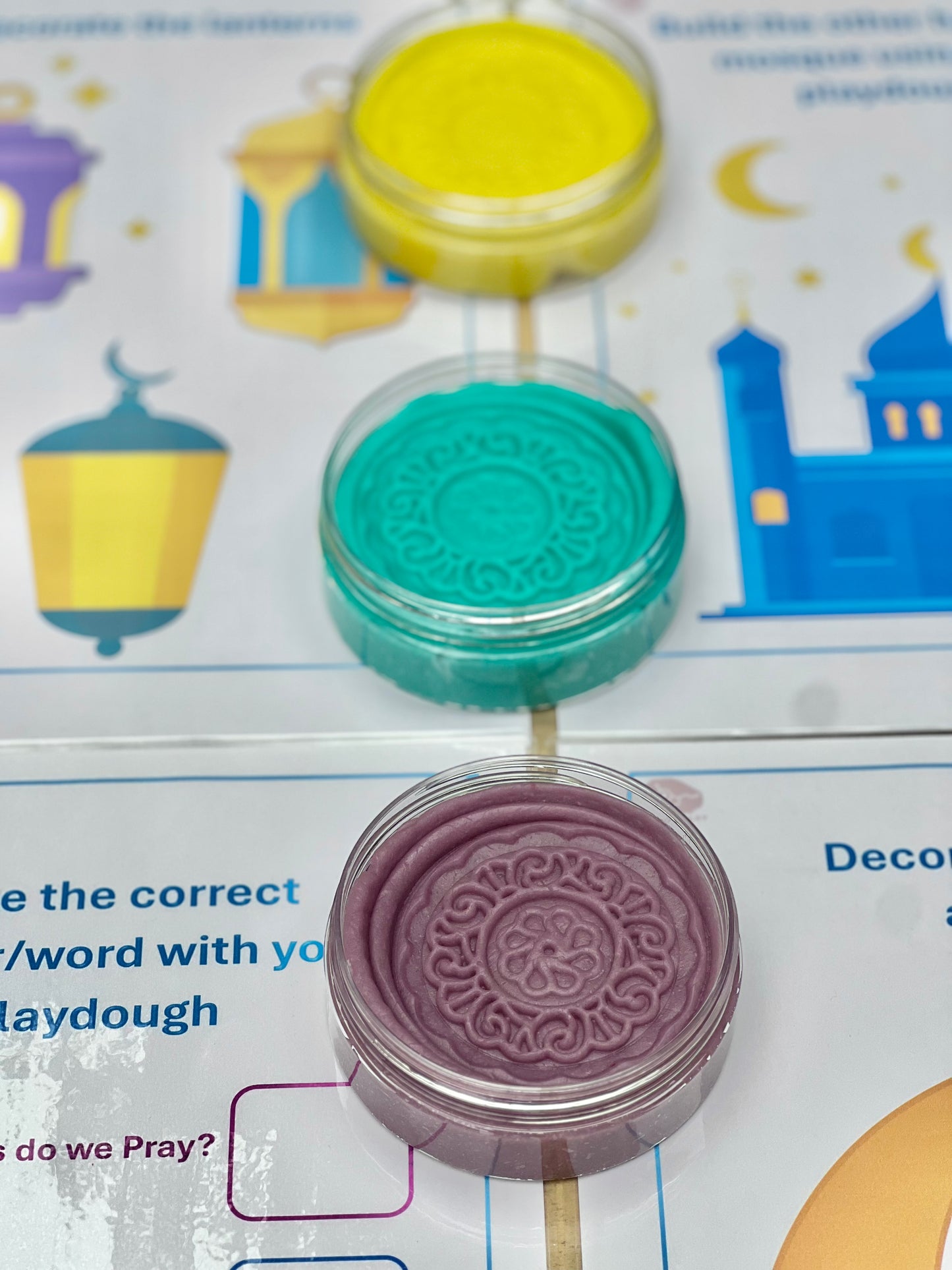 Ramadan playdough kit