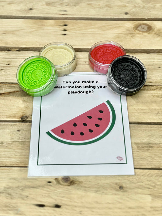 Watermelon Playdough Kit