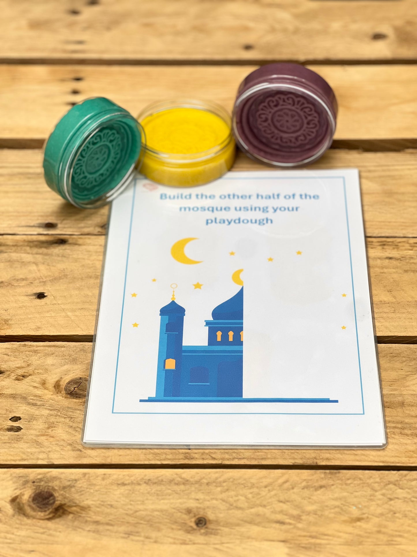 Ramadan playdough kit