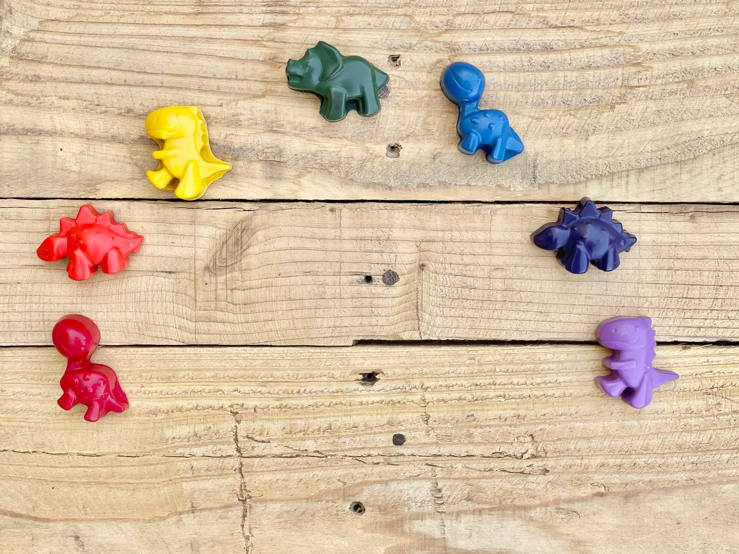 Dino Crayon rainbow set