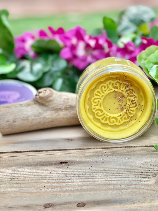 Yellow Natural Playdough